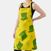 Irish Charm Yellow And Green Apron エプロン (インサイチュ)