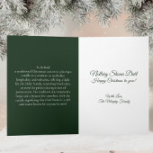 Irish Christmas Candle in Window Happy Christmas カード