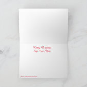 Irish Christmas Card カード (内部)