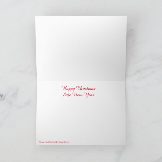 Irish Christmas Card カード (内部)