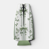 Irish Clover‑Inspired Botanical Design  ボトルクーラー (裏面)