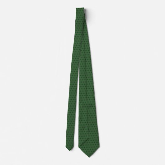 Irish Clover Tie ネクタイ (裏面)