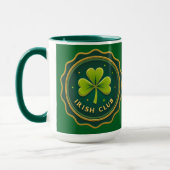 Irish Club St Patrick’s Day Shirt – caneca マグカップ (左)