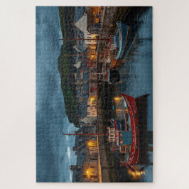 Irish Coastal Harbor Town Jigsaw Puzzle ジグソーパズル