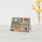 Irish coffee カード (黄色い花)