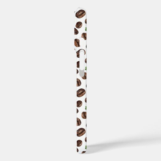 Irish Coffee Beans and Shamrocks Funny Design Case-Mate iPhoneケース (裏面 / 左)