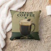 Irish Coffee Celtic Pub Decor  クッション (ブランケット)
