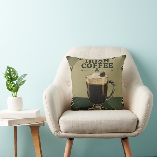 Irish Coffee Celtic Pub Decor クッション (椅子)