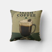Irish Coffee Celtic Pub Decor  クッション (裏面)