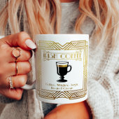 Irish Coffee Recipe Gold Art コーヒーマグカップ