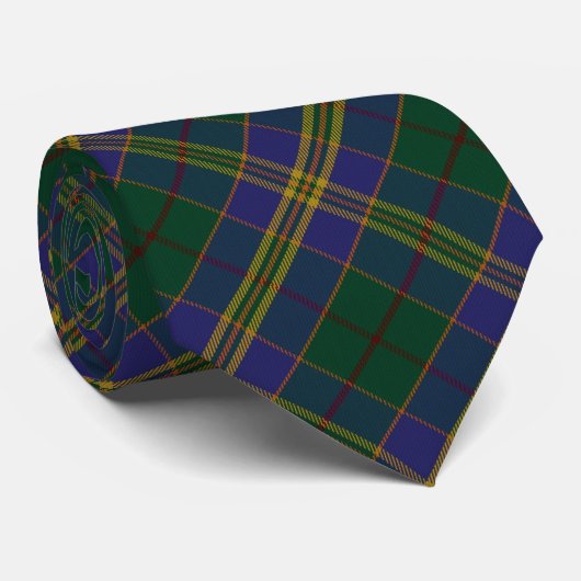 Irish County Kilkenny Tartan ネクタイ (ロール)