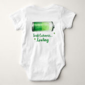 Irish Cuteness… Loading ベビーボディスーツ (裏面)