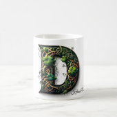 Irish D Monogram Coffee Mug コーヒーマグカップ (中央)