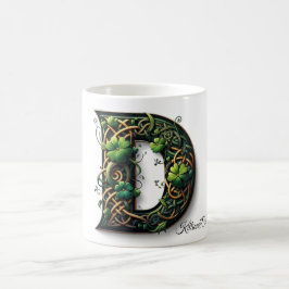 Irish D Monogram Coffee Mug コーヒーマグカップ