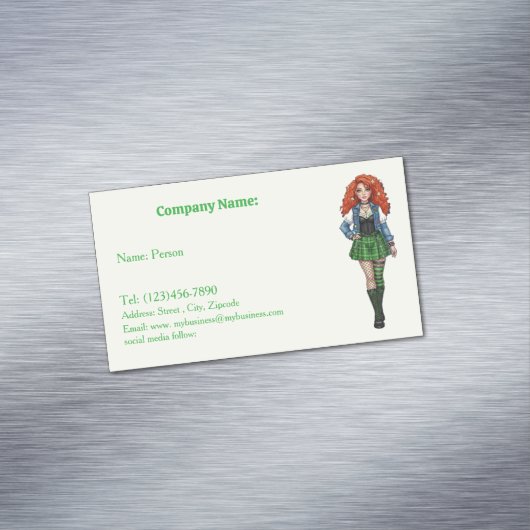 irish dall  マグネット名刺 (インサイチュ)