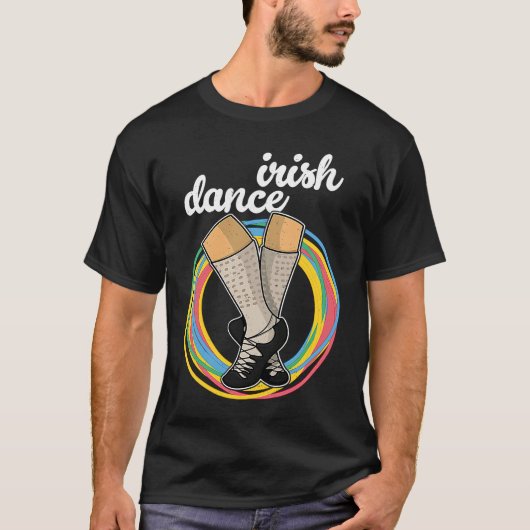 Irish Dance Dancer Ireland Shoes St Patrick's 18 Tシャツ (正面)