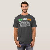 Irish Dance Mom Noun Ceili Stepdance Dancer Mother Tシャツ (正面フル)
