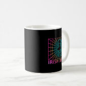 Irish Dance Retro Dancer Gift  コーヒーマグカップ (正面右)