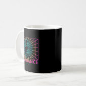 Irish Dance Retro Dancer Gift  コーヒーマグカップ (正面左)