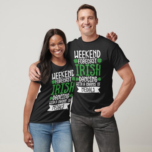 Irish Dance St Patricks Day Reel Girl Irish Step D Tシャツ (ユニセックス)