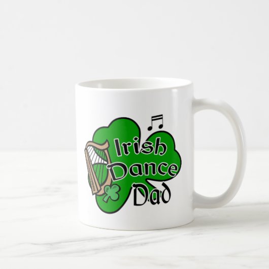 Irish Dancing, Dance Dad コーヒーマグカップ (右)