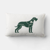 Irish Dog Pillow ランバークッション (裏面)