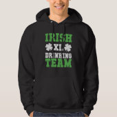 Irish Drinking Team Baseball St Patricks Day パーカ (正面)