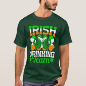 Irish Drinking Team St. Patrick’s Day  Tシャツ (正面)