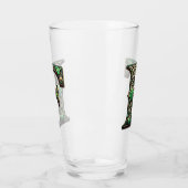 Irish F Monogram Pint Glass タンブラーグラス (左)