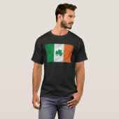 Irish Flag Irish Pride Shamrock Tシャツ (正面フル)
