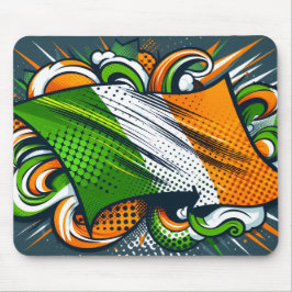 Irish flag Mousepad マウスパッド