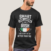 Irish Flag Native Pride  Ireland Irish Roots Tシャツ (正面)