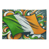 Irish flag Pillowcase 枕カバー (裏面)