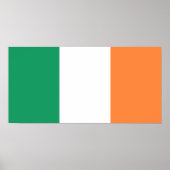 Irish Flag (Republic of Ireland) (ROI) (Eire) ポスター (正面)