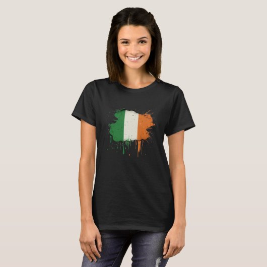Irish Flag St Patrick s Day Tシャツ (正面フル)