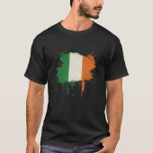 Irish Flag St Patrick s Day Tシャツ (正面)