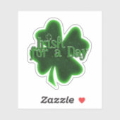 Irish For a Day St. Patrick's Day シール (シート)