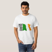 Irish Free State Ireland Flag  Tシャツ (正面フル)