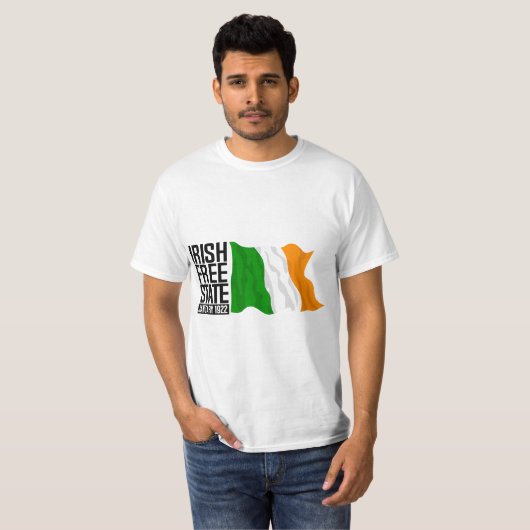 Irish Free State Ireland Flag  Tシャツ (正面フル)