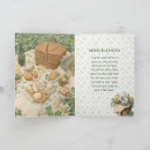 Irish Front Door | St Patrick's Day Irish Blessing カード (内部)