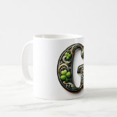 Irish G Monogram Coffee Mug コーヒーマグカップ (正面左)