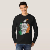 Irish Girl  Cute Ireland Tシャツ (正面フル)