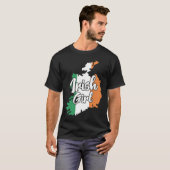 Irish Girl Cute Ireland Tシャツ (正面フル)