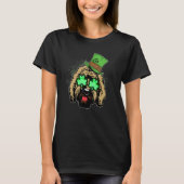 Irish Goldendoodle Doodle Dog   St Patricks Day Pe Tシャツ (正面)
