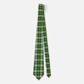 Irish Green Plaid  ネクタイ (正面)