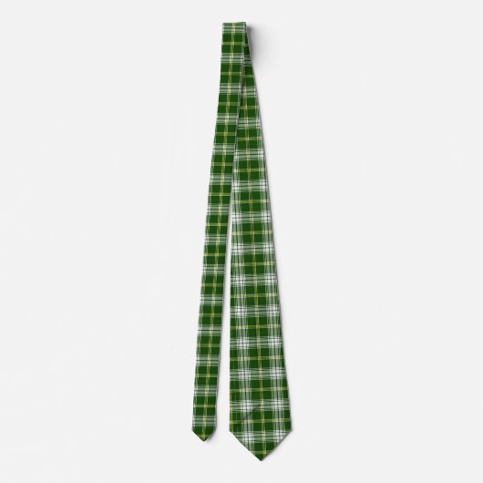 Irish Green Plaid  ネクタイ (裏面)