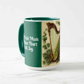 Irish Harp Combo Mug マグカップ