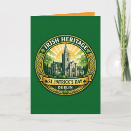 Irish Heritage - Dublin カード
