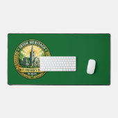 Irish Heritage - Dublin デスクマット (キーボード&マウス)