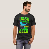 Irish I Could Drink This Beer Lucky Shamrock St Pa Tシャツ (正面フル)